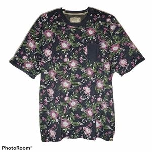 Free Planet women's floral print  plus size 3x short sleeve tee. 628